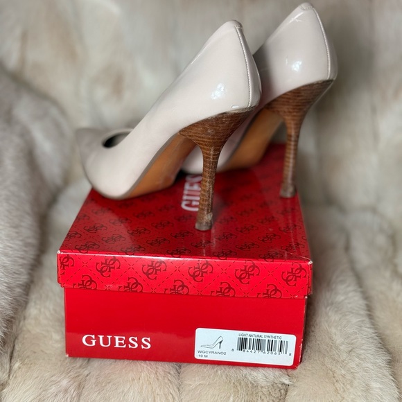 Guess Women's Beige Heels - Picture 4 of 5